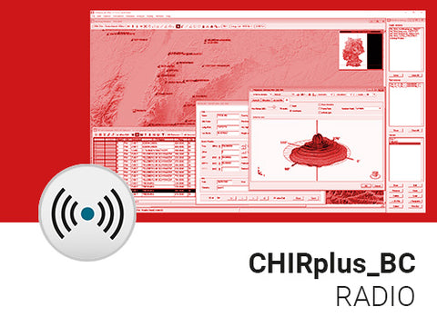 An image of the BC-RADIO device from CHIRplus, designed for reliable radio communication in advanced telecommunication systems, featuring a durable and compact design.