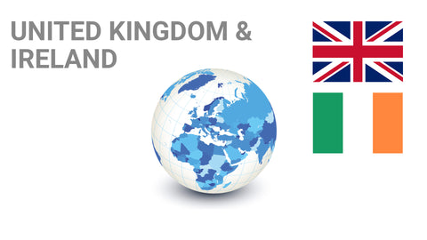 Map United Kingdom & Ireland
