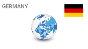 A digital mapping data image showcasing geographic and technical information related to Germany, used for data analysis, decision-making, and planning in various sectors.