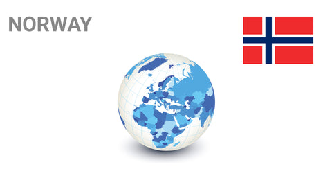 A digital mapping data image showcasing geographic and technical information related to Norway, used for data analysis, decision-making, and planning in various industries.
